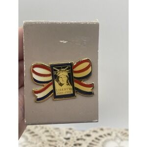 Liberty 1886-1986 Patriotic Lapel Pin